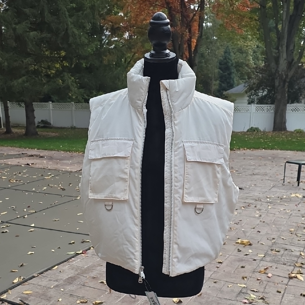 DSG Off White Women's Puffer Vest